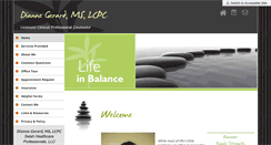Desktop Screenshot of diannegerard.com